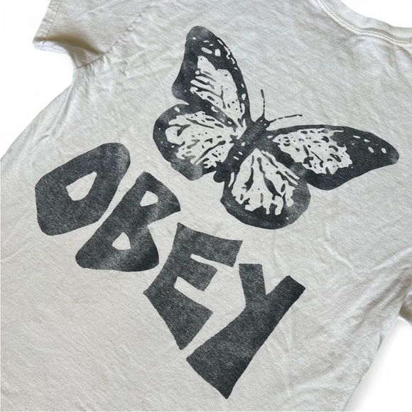Obey Butterfly Graphic Tee - Picture 2 of 5